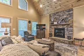 Sevierville Cabin with Private Deck and Hot Tub!